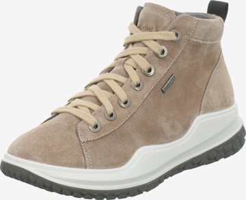 Westland Lace-Up Ankle Boots 'MARLA' in Beige: front