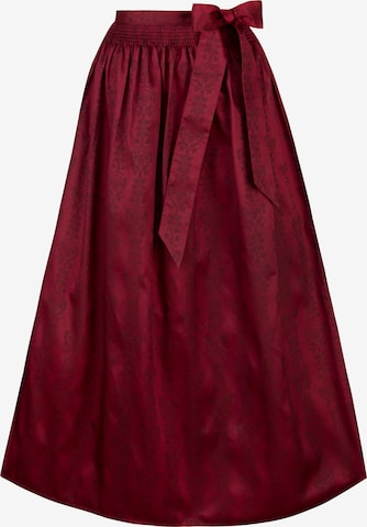 STOCKERPOINT Dirndlschürze 'Aline' in Rot: Vorderseite