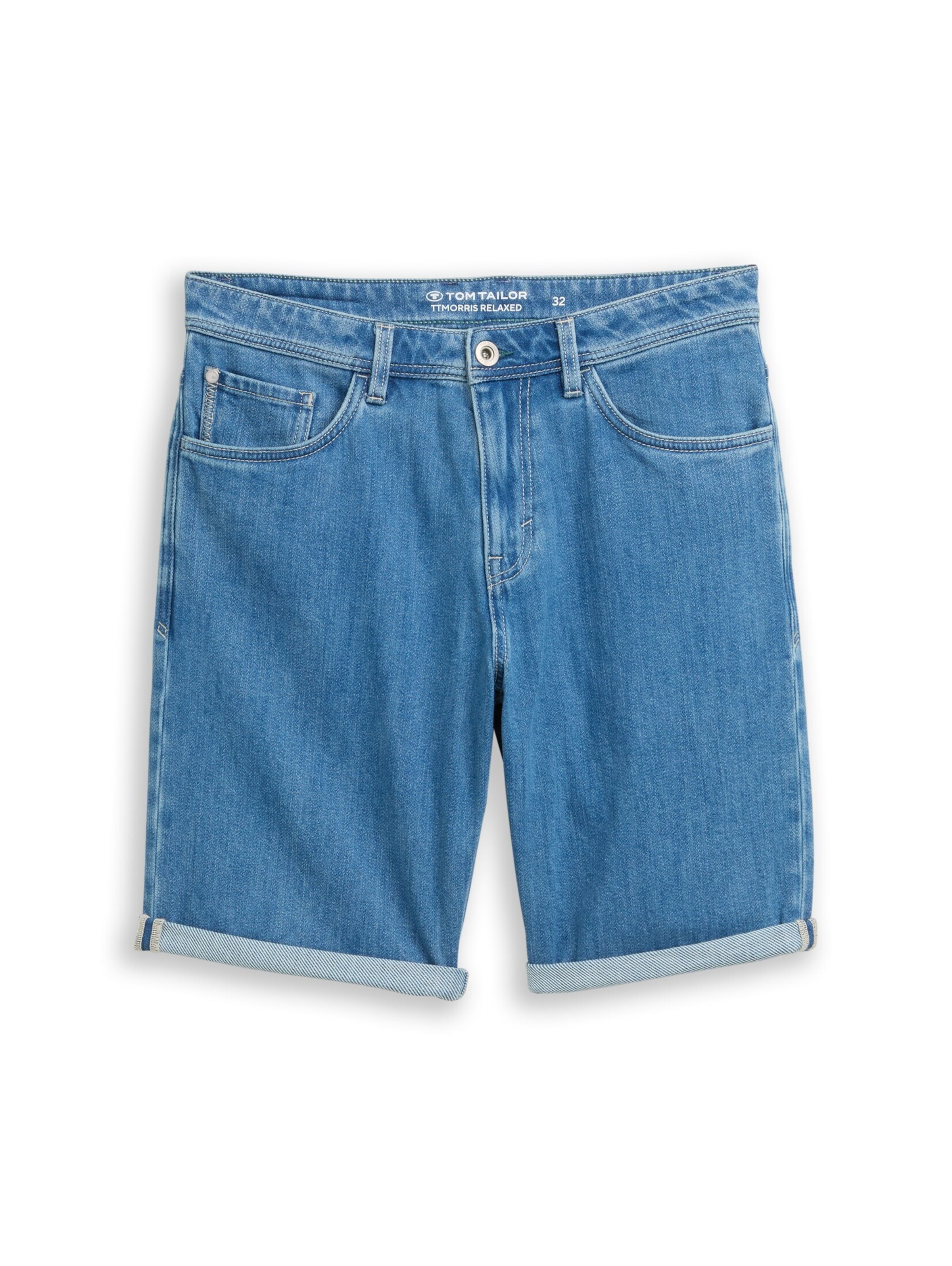 TOM TAILOR Regular Jeans in Blauw: voorkant