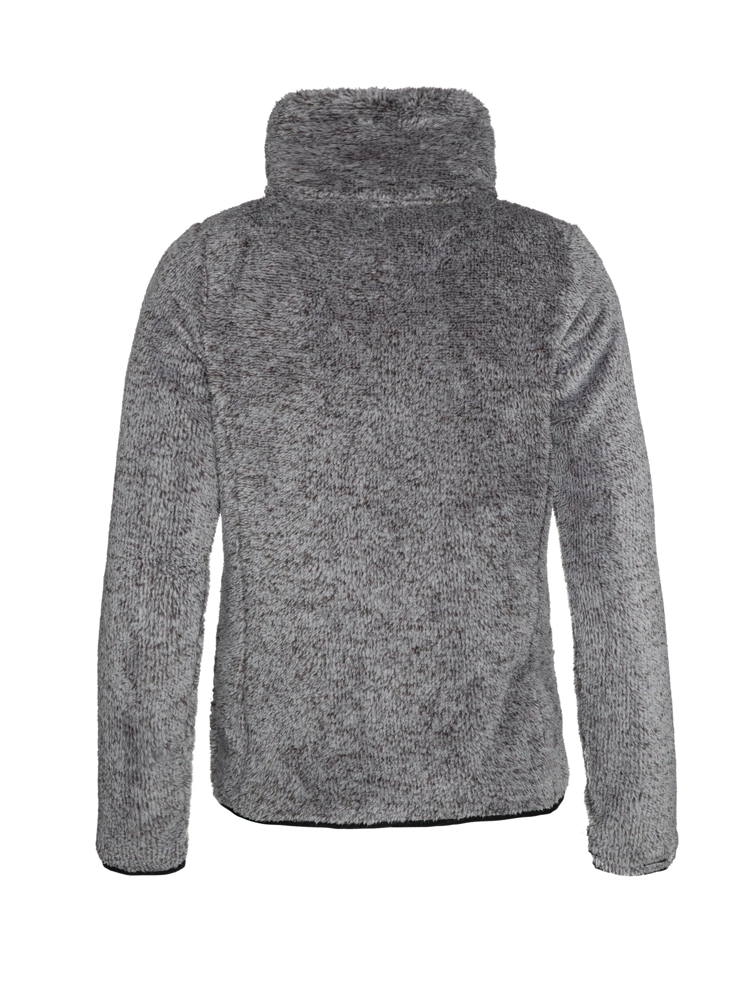 PROTEST Fleece Jacket 'RIRI' in Grey