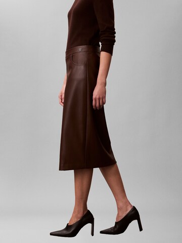 Calvin Klein Jeans Hame värissä ruskea: etupuoli