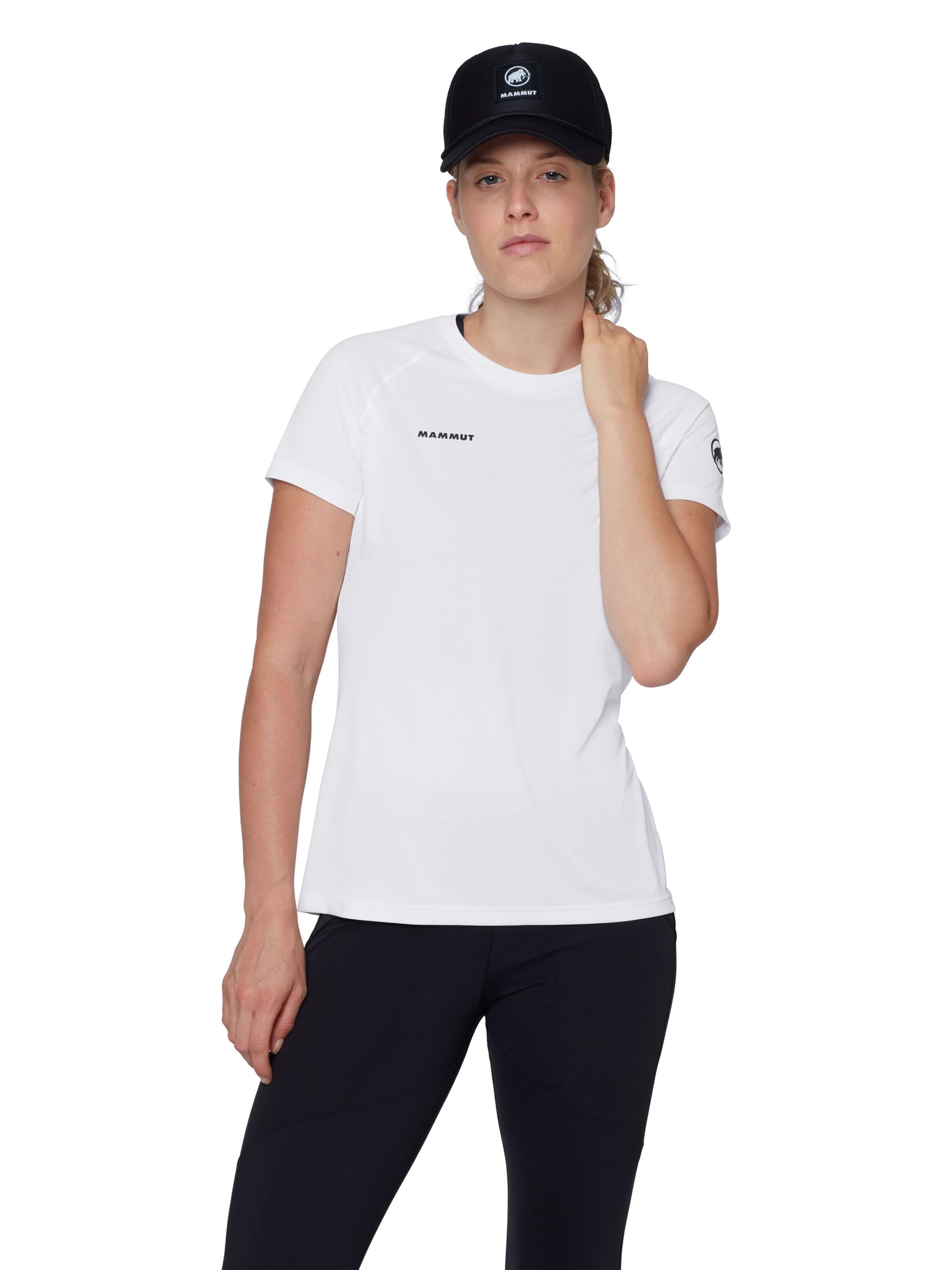 MAMMUT Performance Shirt in White: front