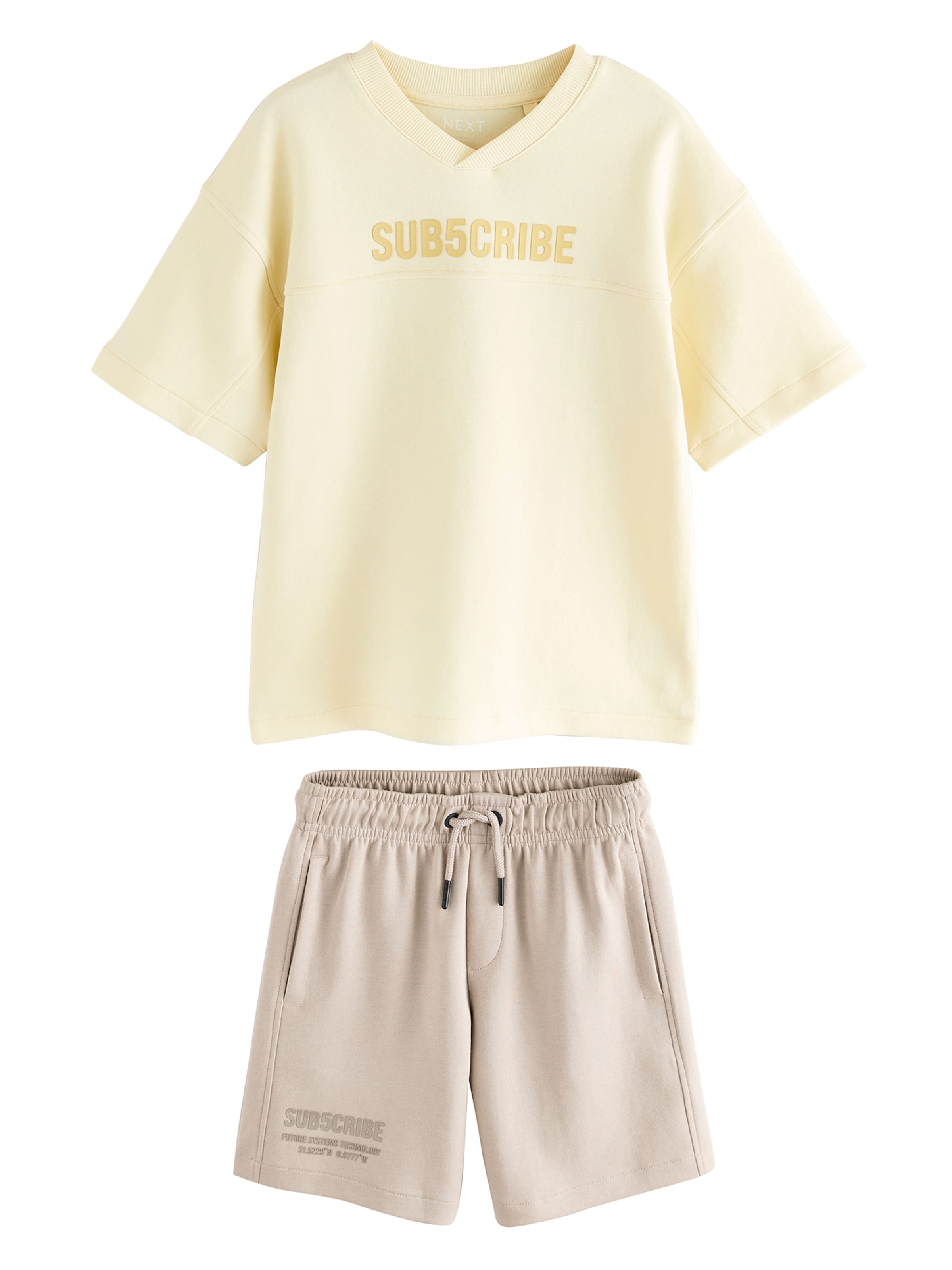 Next Szettek - sárga: elől