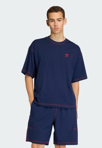 ADIDAS ORIGINALS Shirt in Blau: Vorderseite