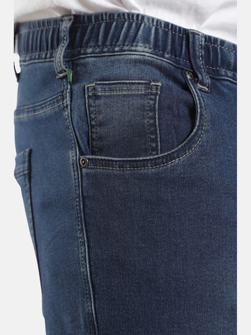 Charles Colby Loosefit Jeans ' Baron Keylan ' in Blauw