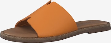 Mule Tamaris en orange : devant