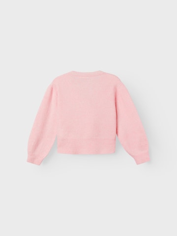 NAME IT Knit Cardigan in Pink