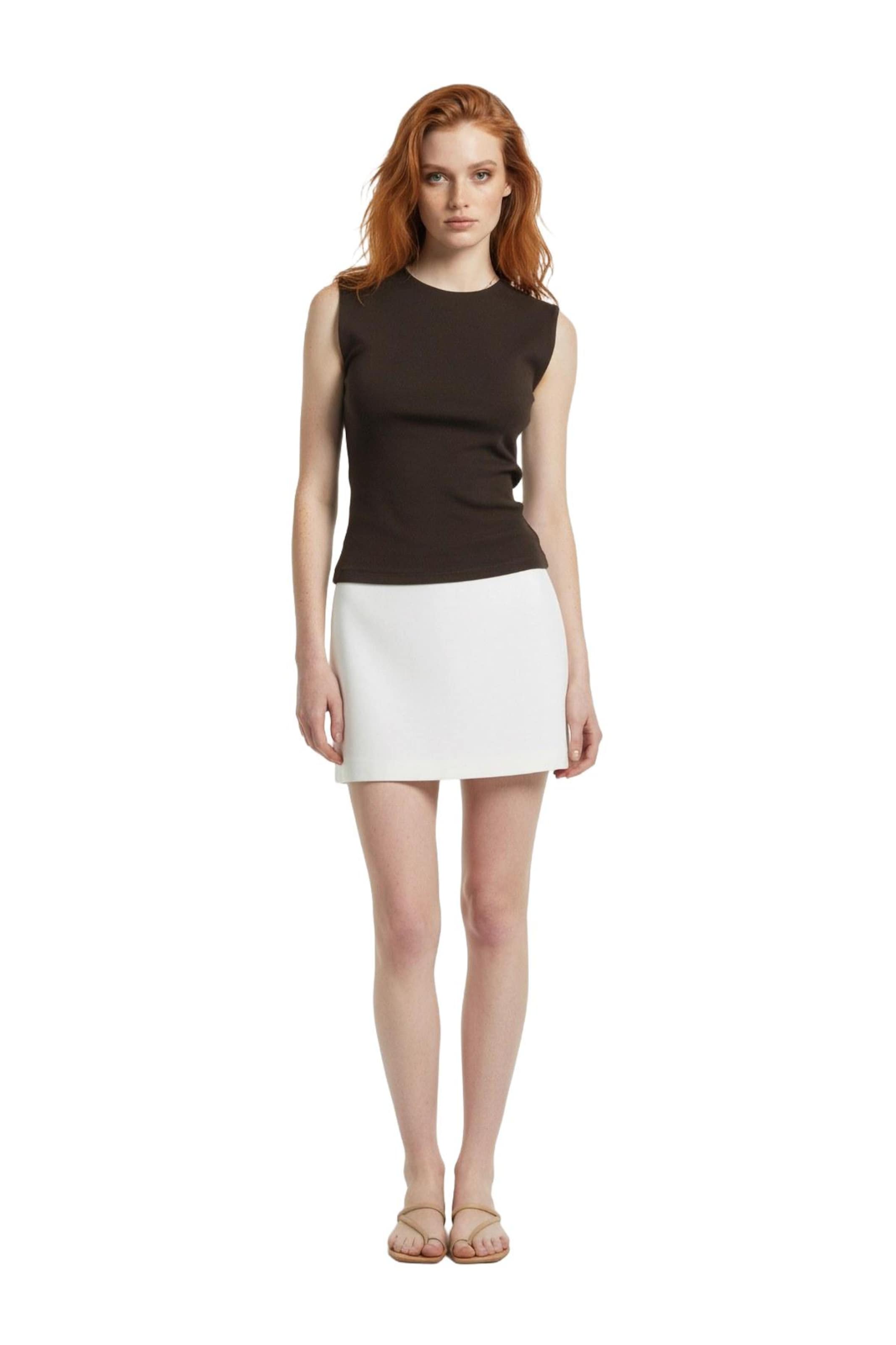 Alexa Dash Top in Brown