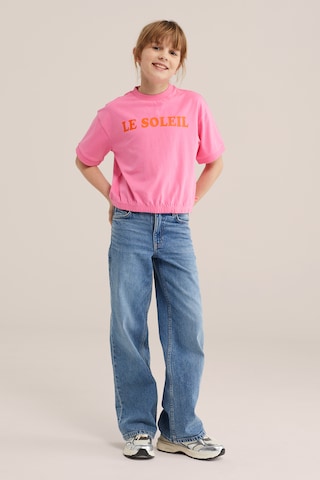 Maglietta di WE Fashion in rosa