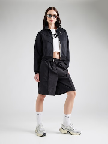 Nike Sportswear Ζακέτα φούτερ σε μαύρο