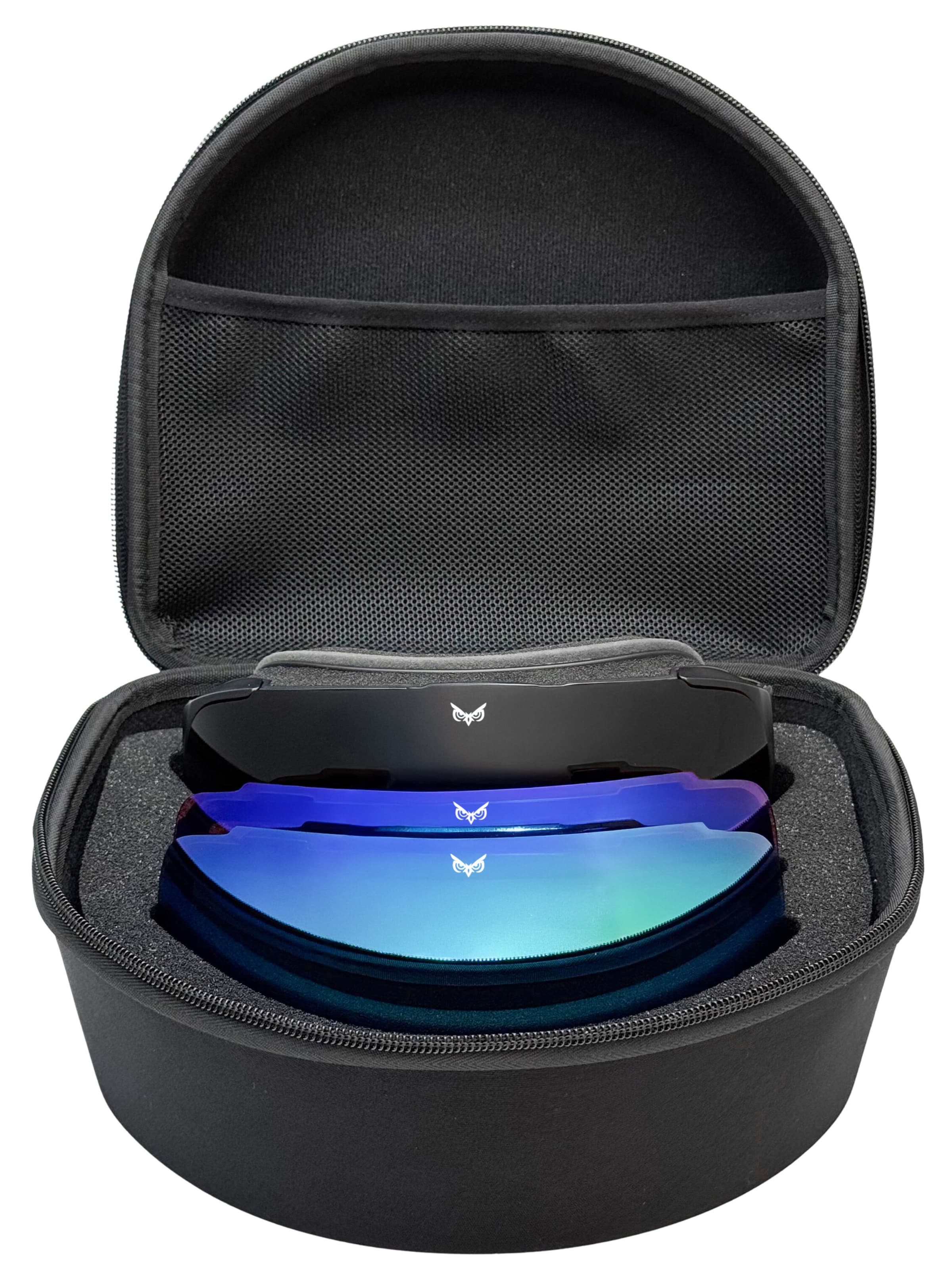 OWL Eyewear Sportbrille‌ in schwarz, Produktansicht