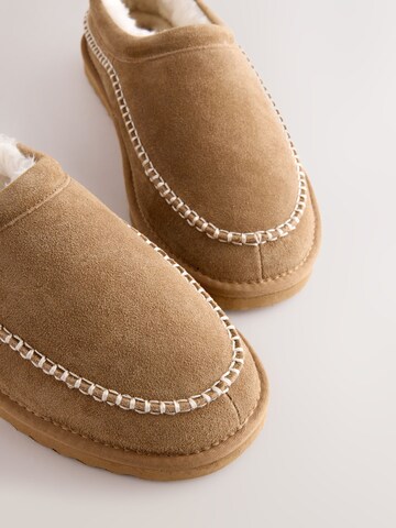 Pantoufle Next en marron