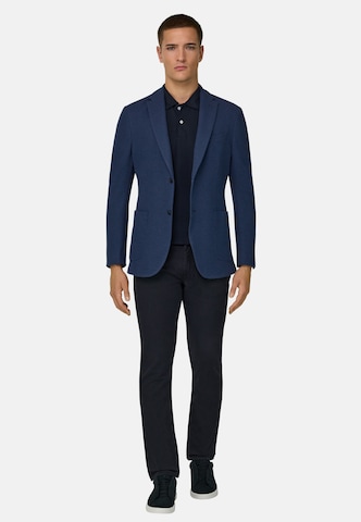 Boggi Milano Regular fit Colbert 'B Jersey' in Blauw