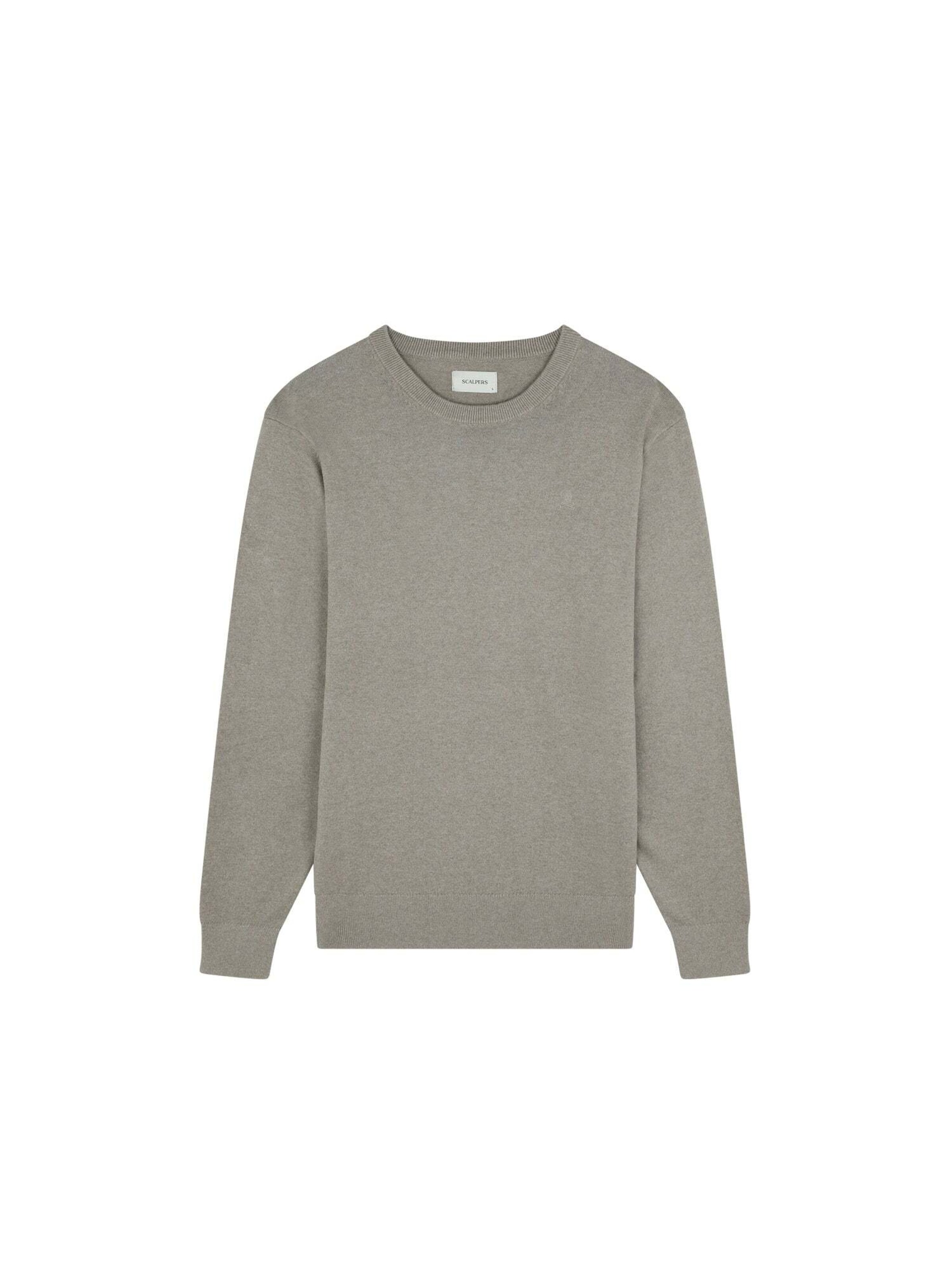 Scalpers Pulover | zelena barva: sprednja stran