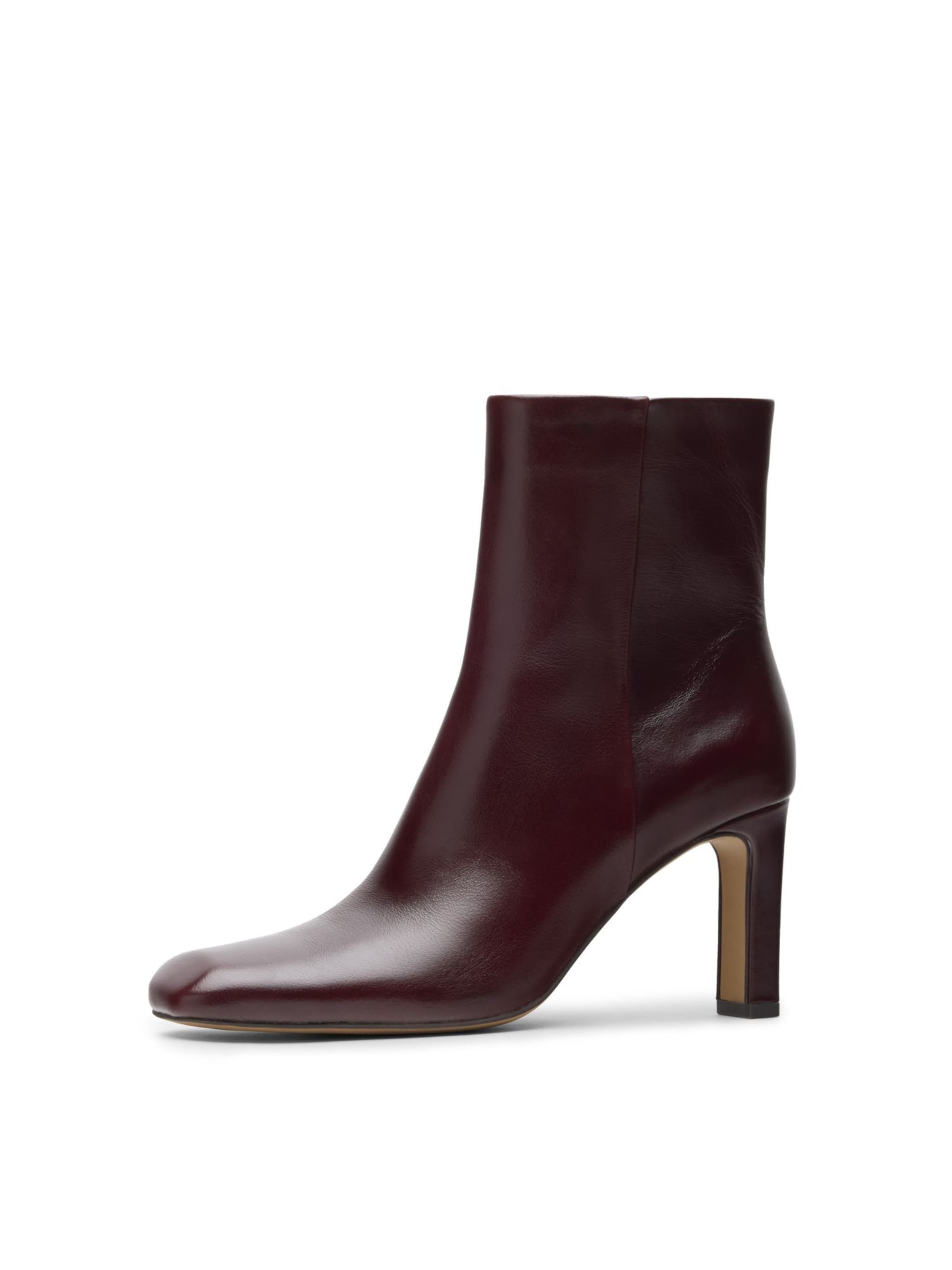 SACHA Bottines en 36 en rouge, Vue avec produit