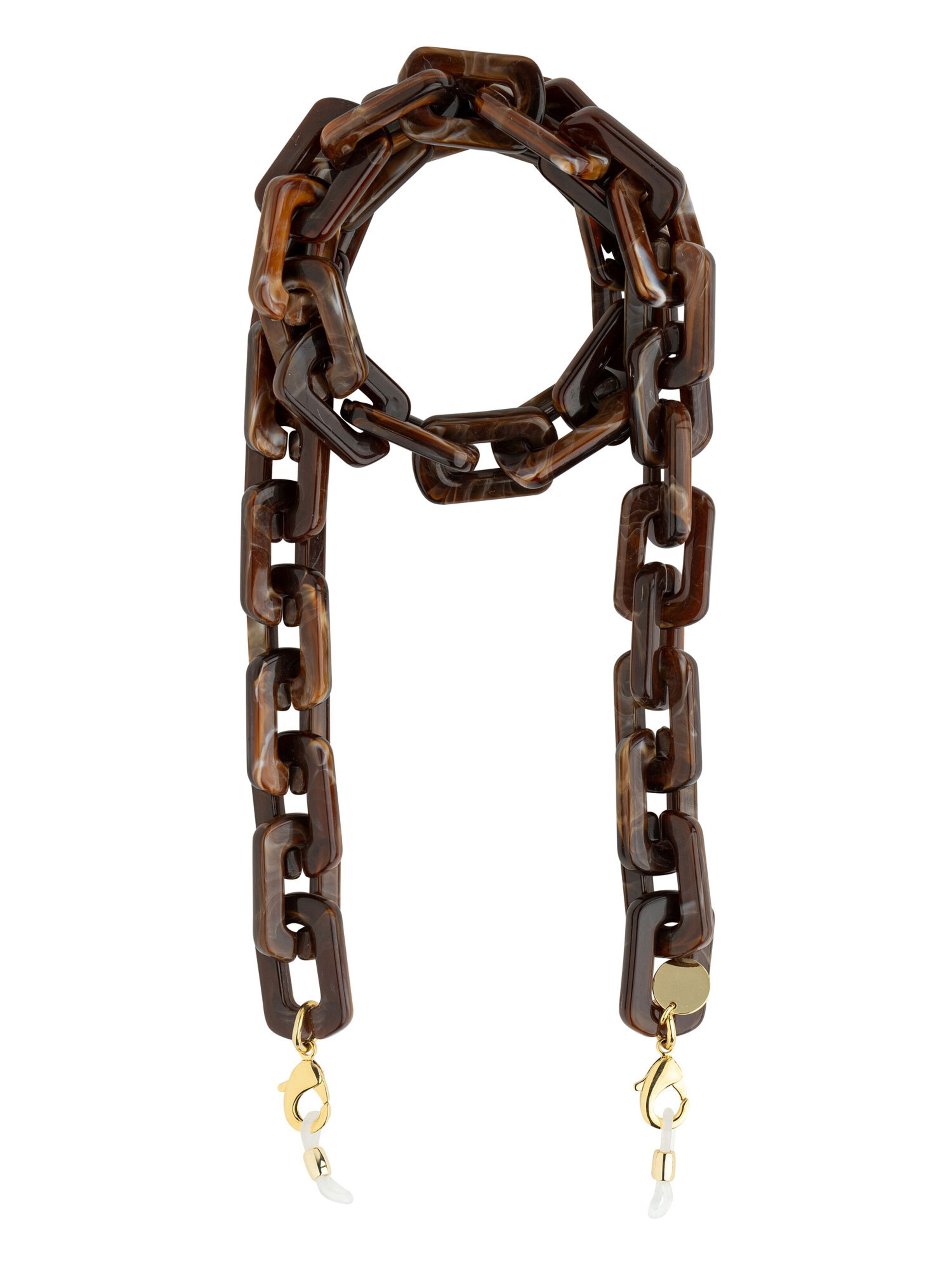 Chaîne 'Kelly' Cheeky Chain Munich en marron : devant