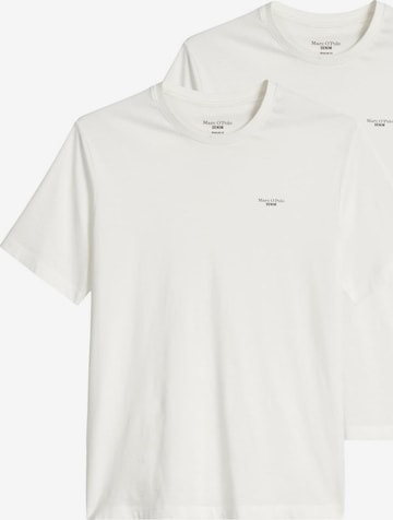 Marc O'Polo DENIM Shirt 'Basic' in White: front