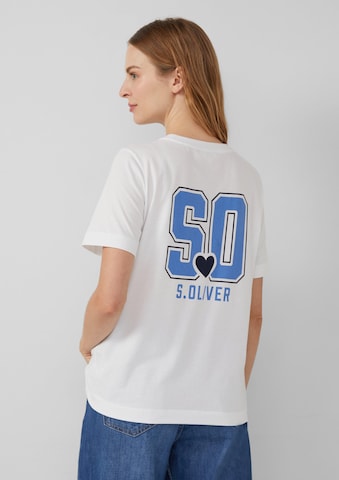 T-shirt s.Oliver en blanc