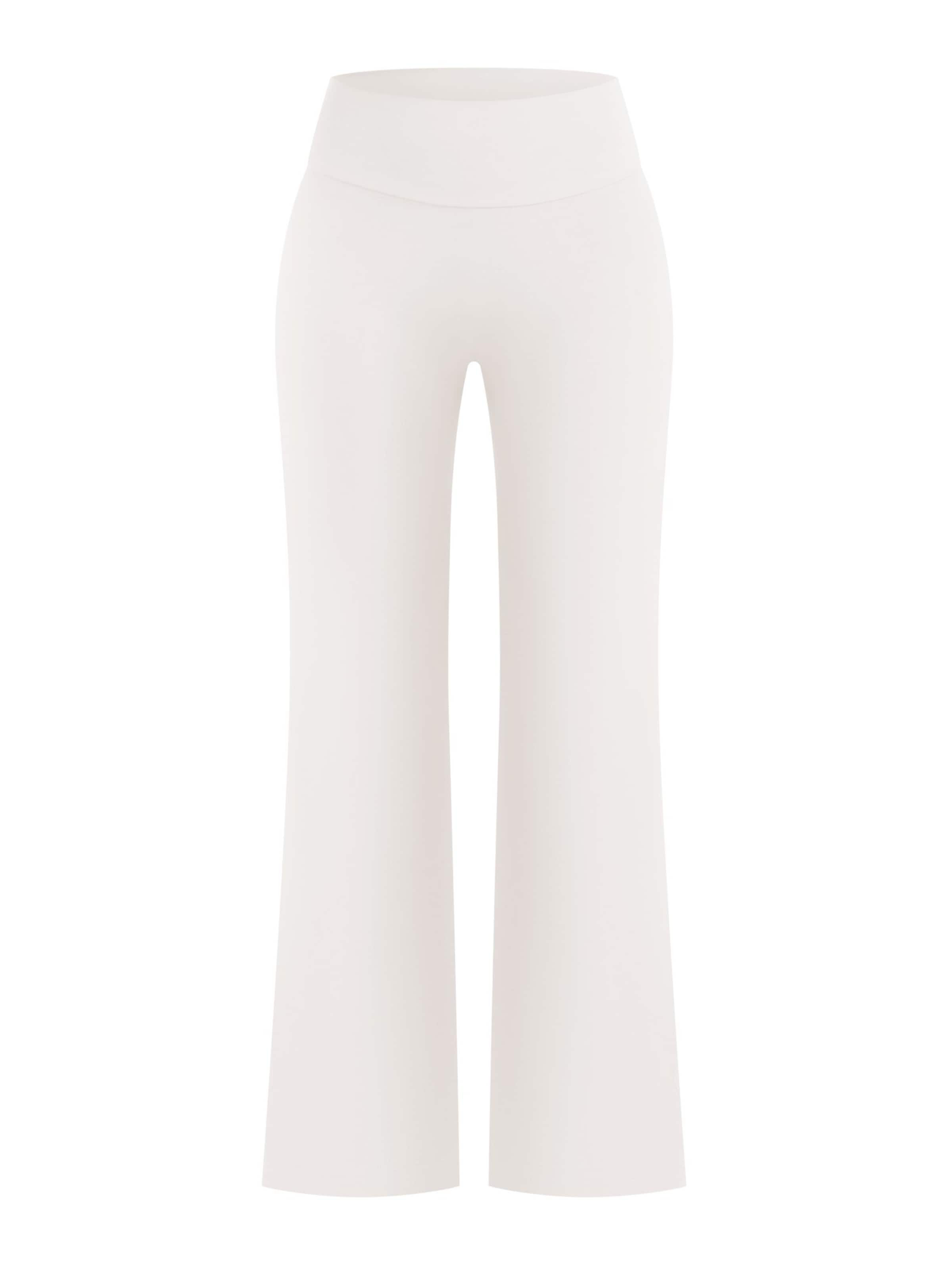 évasé Leggings ' Neola ' Smilodox en beige : devant