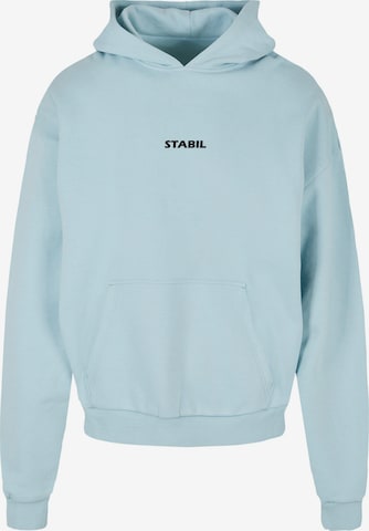 Merchcode Sweatshirt 'Stabil' in Blauw: voorkant