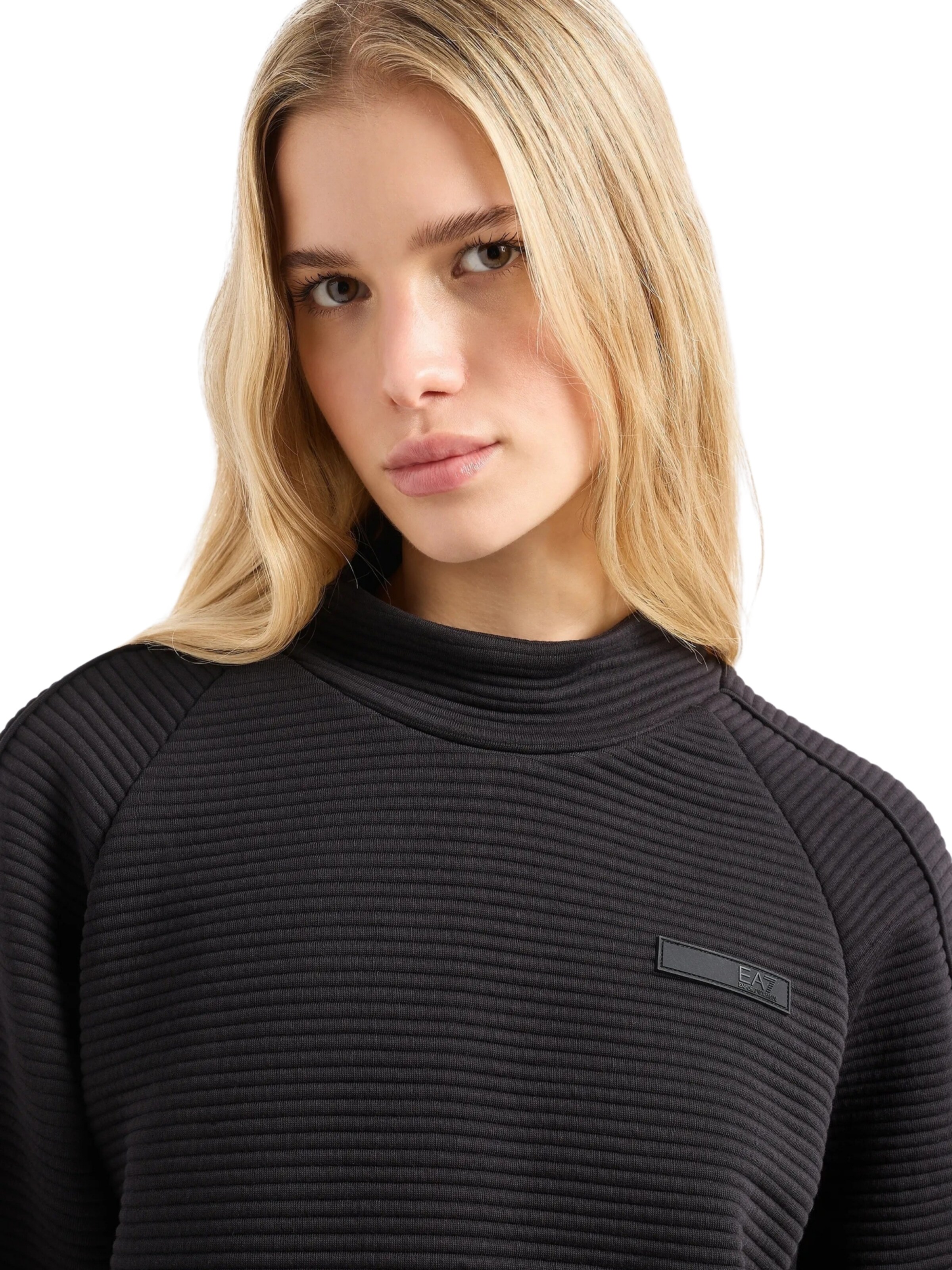 EA7 Emporio Armani Sweatshirt i sort