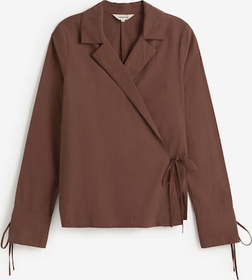 Thinking MU Bluse 'Lenie' in Rot: Vorderseite