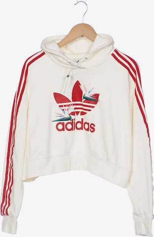 ADIDAS ORIGINALS Sweatshirt & Zip-Up Hoodie in 5XL in White: front