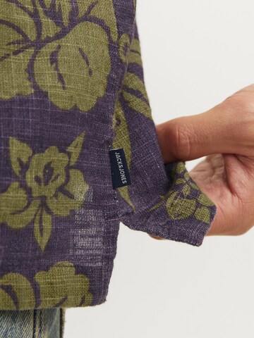 Fit confort Chemise 'Flores' JACK & JONES en violet