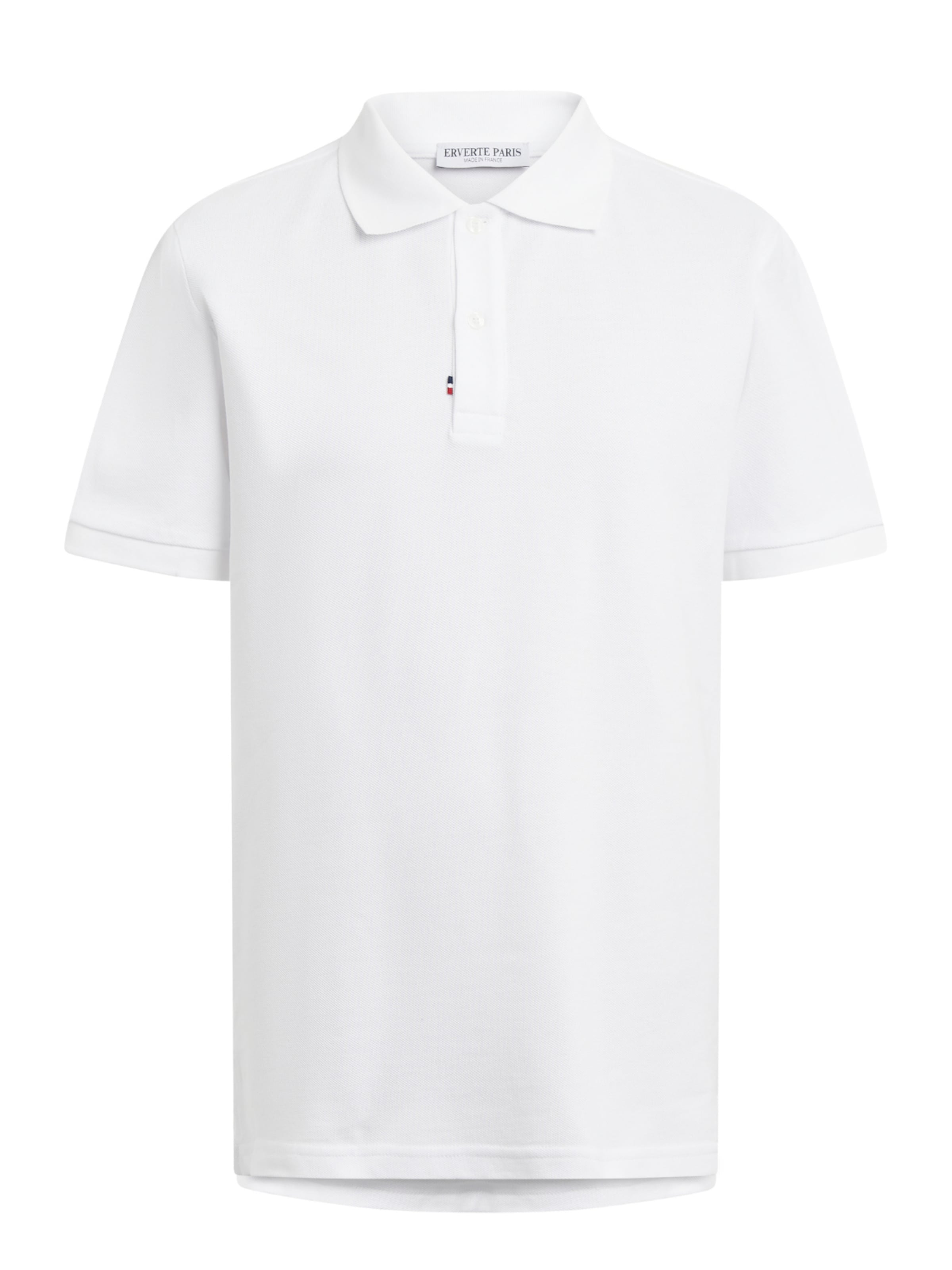 ERVERTE Paris Bluser & t-shirts 'Polo Made in France' i hvid