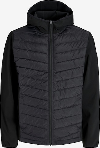 Veste mi-saison 'JREBGAZING' JJ Rebel en noir : devant