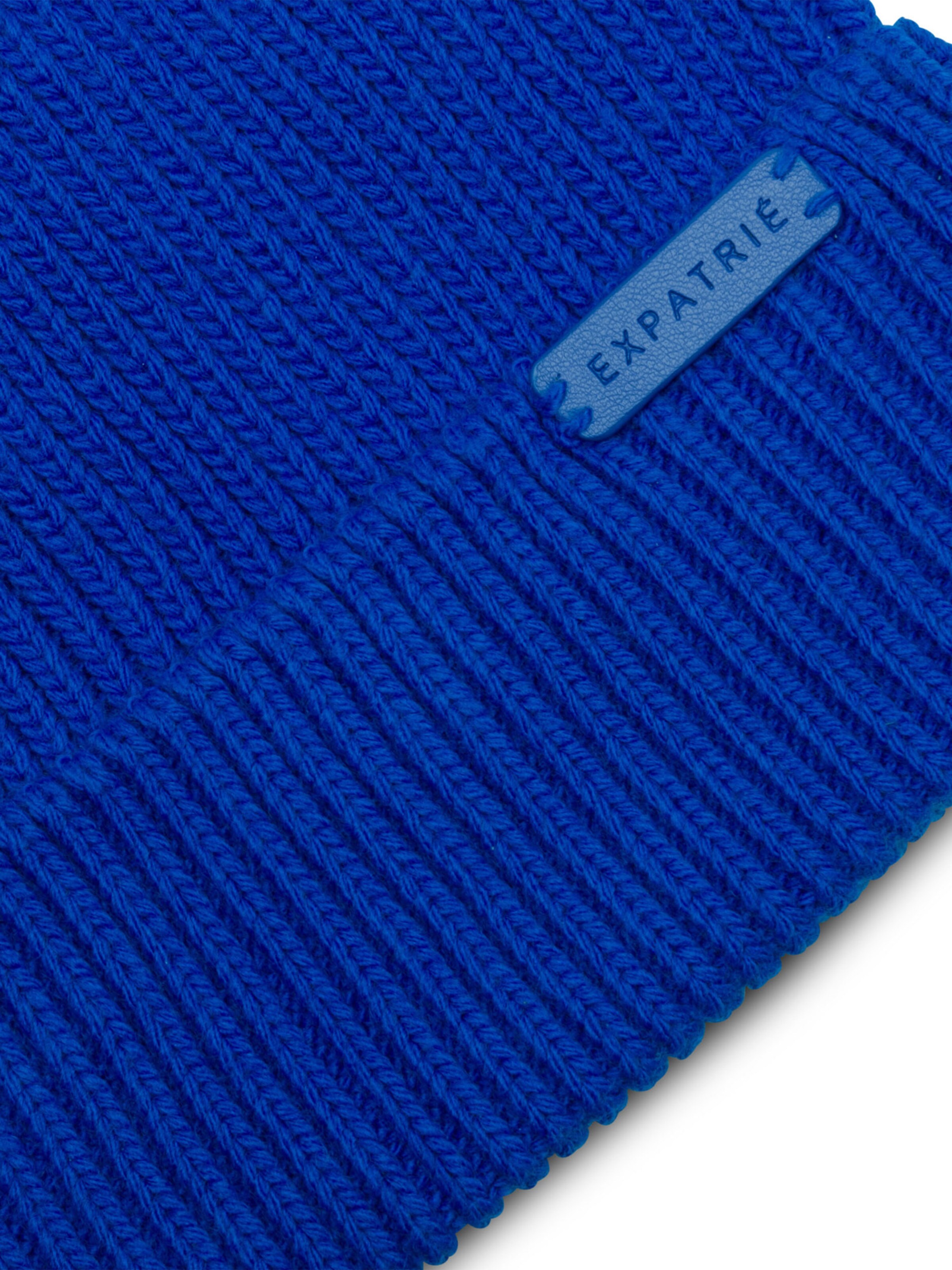 Expatrié Beanie 'Luna' in Blue