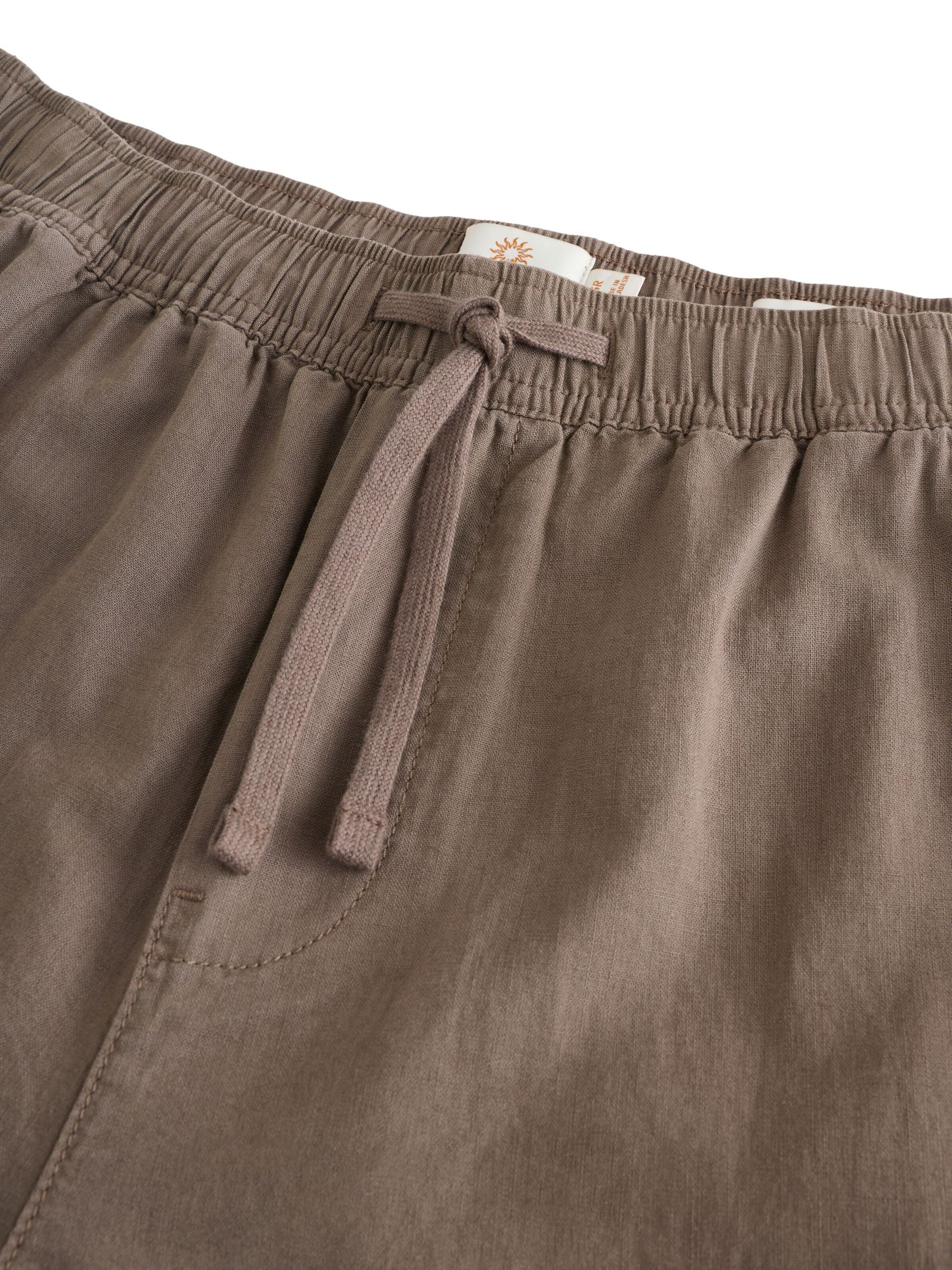 Effilé Pantalon cargo Next en marron