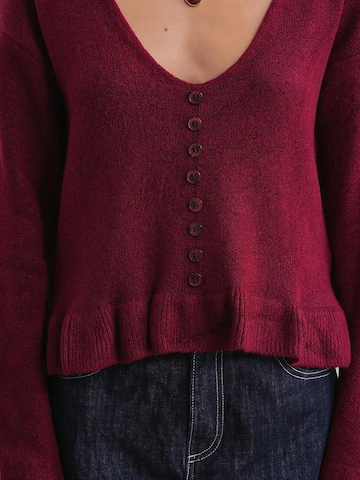 MixRay Pullover 'Pullover'‌‌‌‌ in Rot