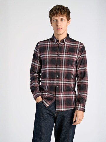 Lindbergh - Ajuste regular Camisa en rojo
