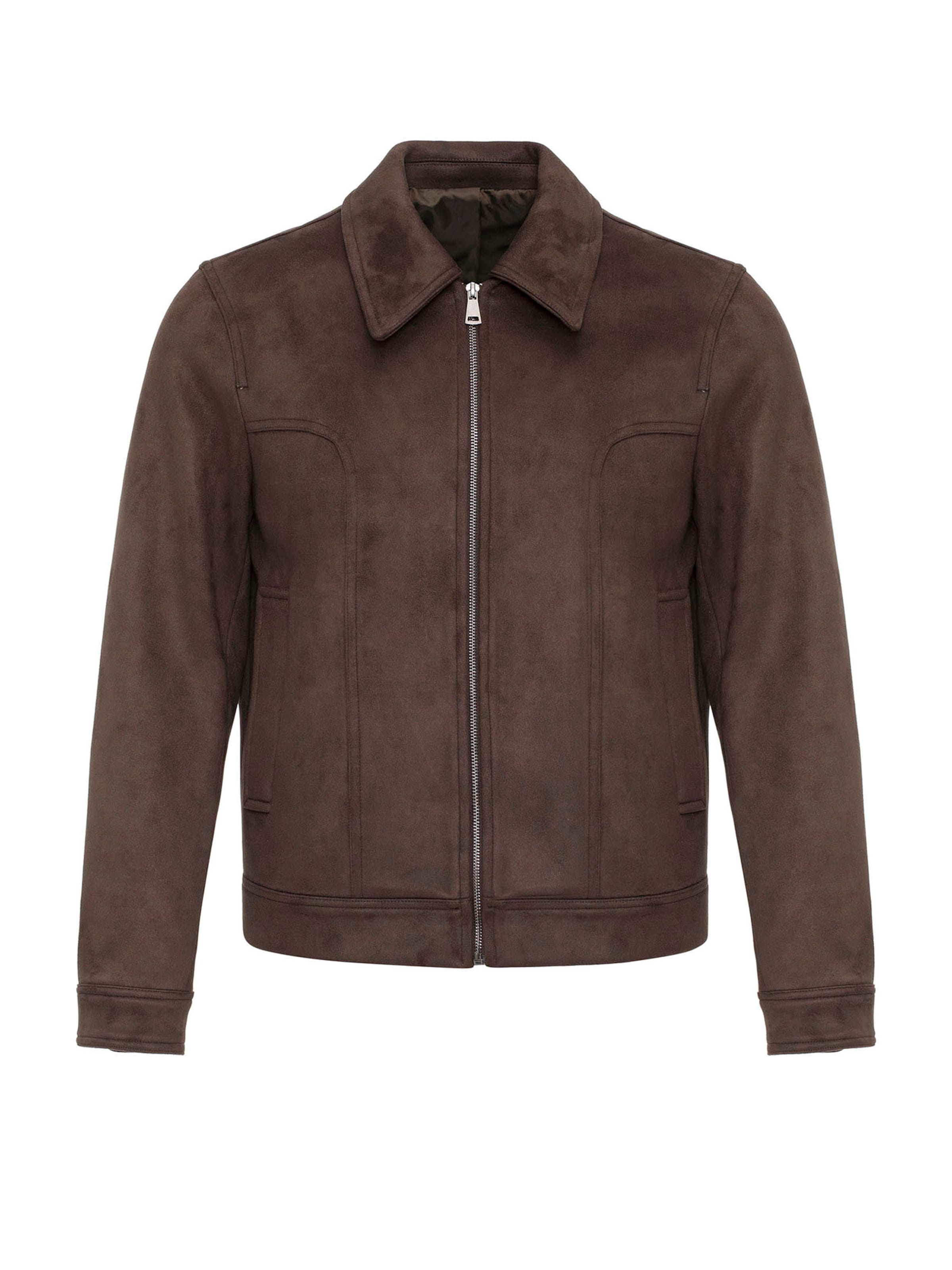 Giacca di mezza stagione di Antioch in marrone: frontale