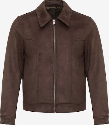 Veste mi-saison Antioch en marron : devant