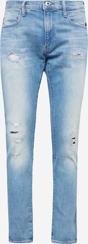 G-Star RAW Skinny Jeans 'Revend' in Blauw: voorkant