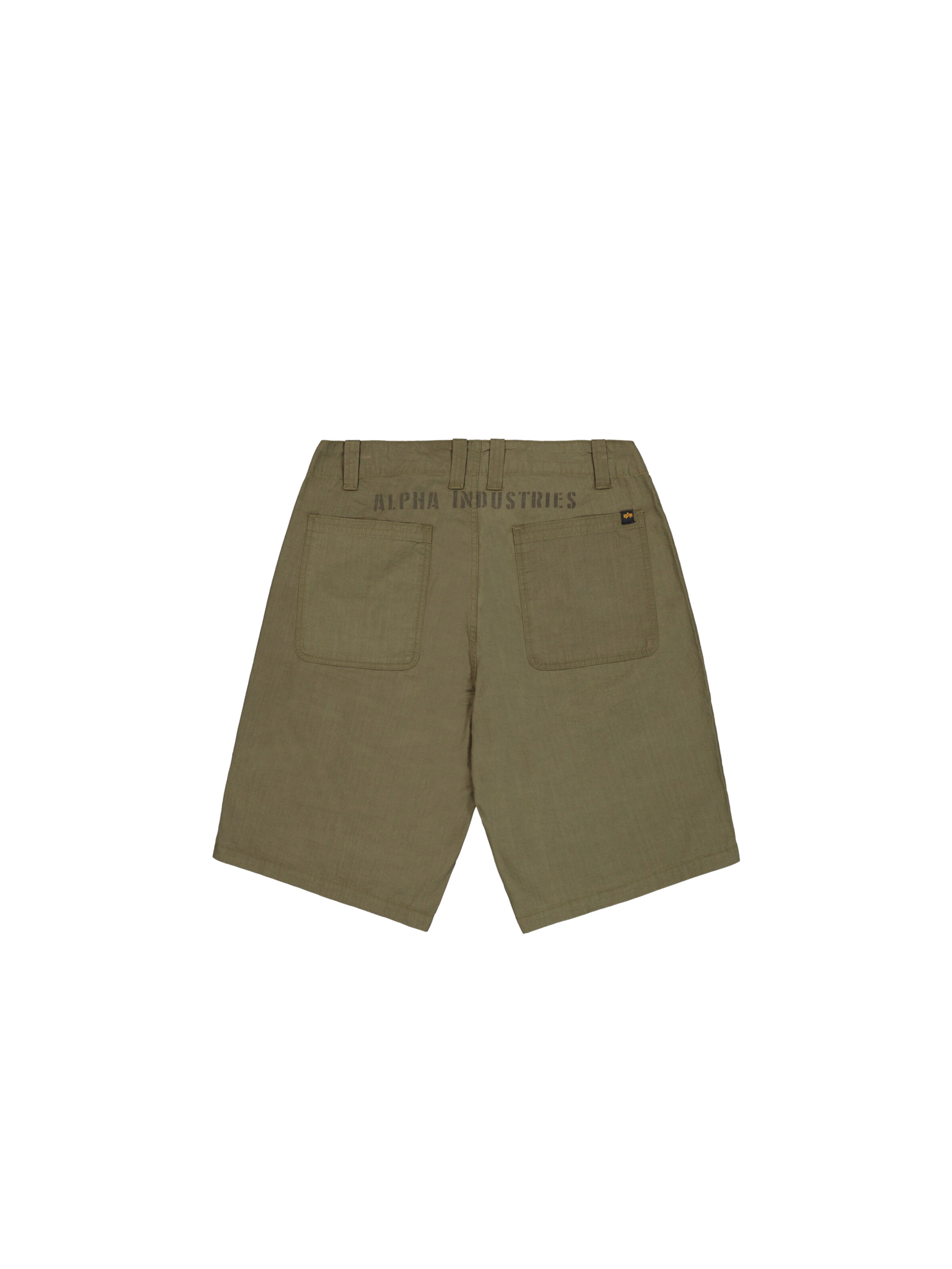 ALPHA INDUSTRIES Loosefit Sportsbukser 'P41 HBT Combat' i grøn