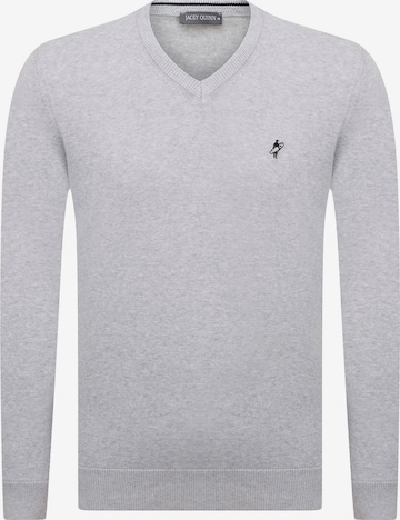 pilka Jacey Quinn Megztinis: priekis