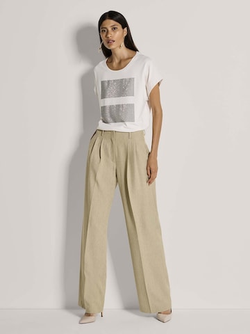 Loosefit Pantalon à pince MADELEINE en beige