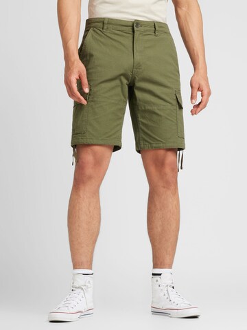 Regular Pantalon cargo 'RAY' Only & Sons en vert : devant