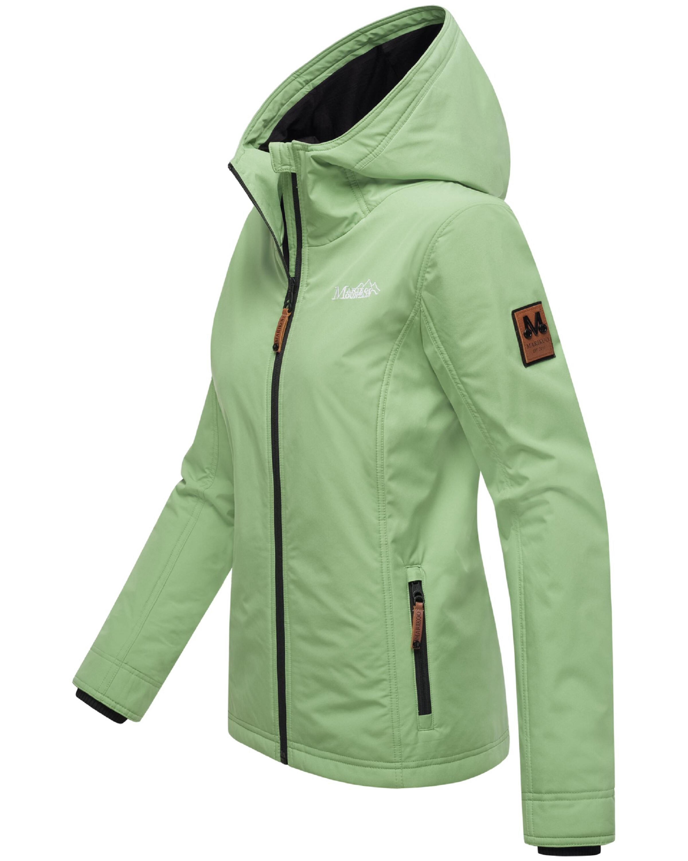 MARIKOO Övergångsjacka 'Brombeere' i grön