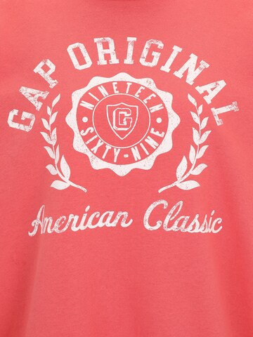 Gap Petite Sweatshirt in Red