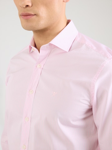 Hackett London Slim fit Ing - rózsaszín