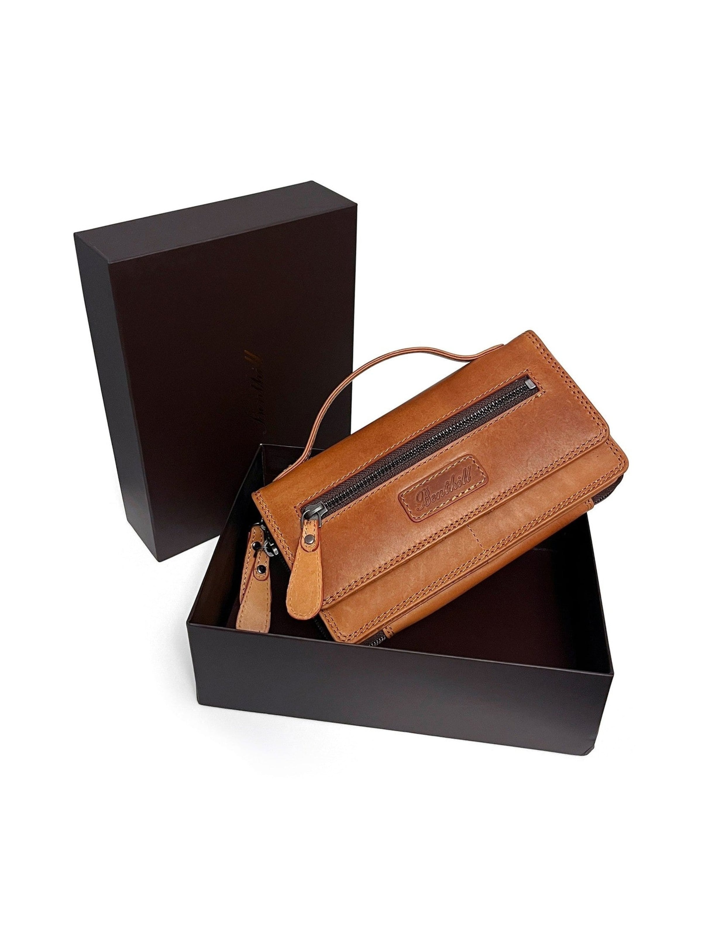 Benthill Crossbody Bag in Brown