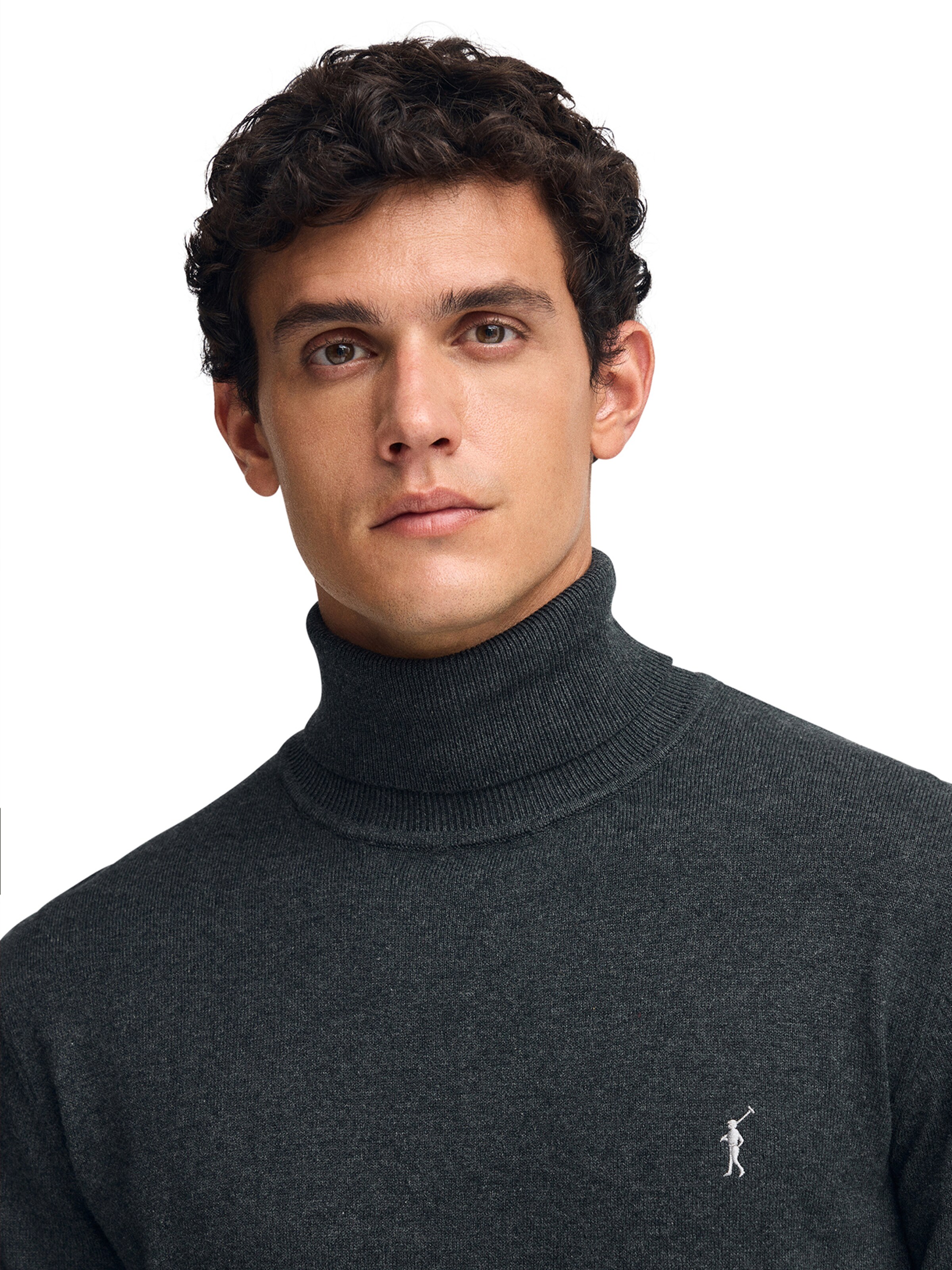 Polo Club Sweater in Grey