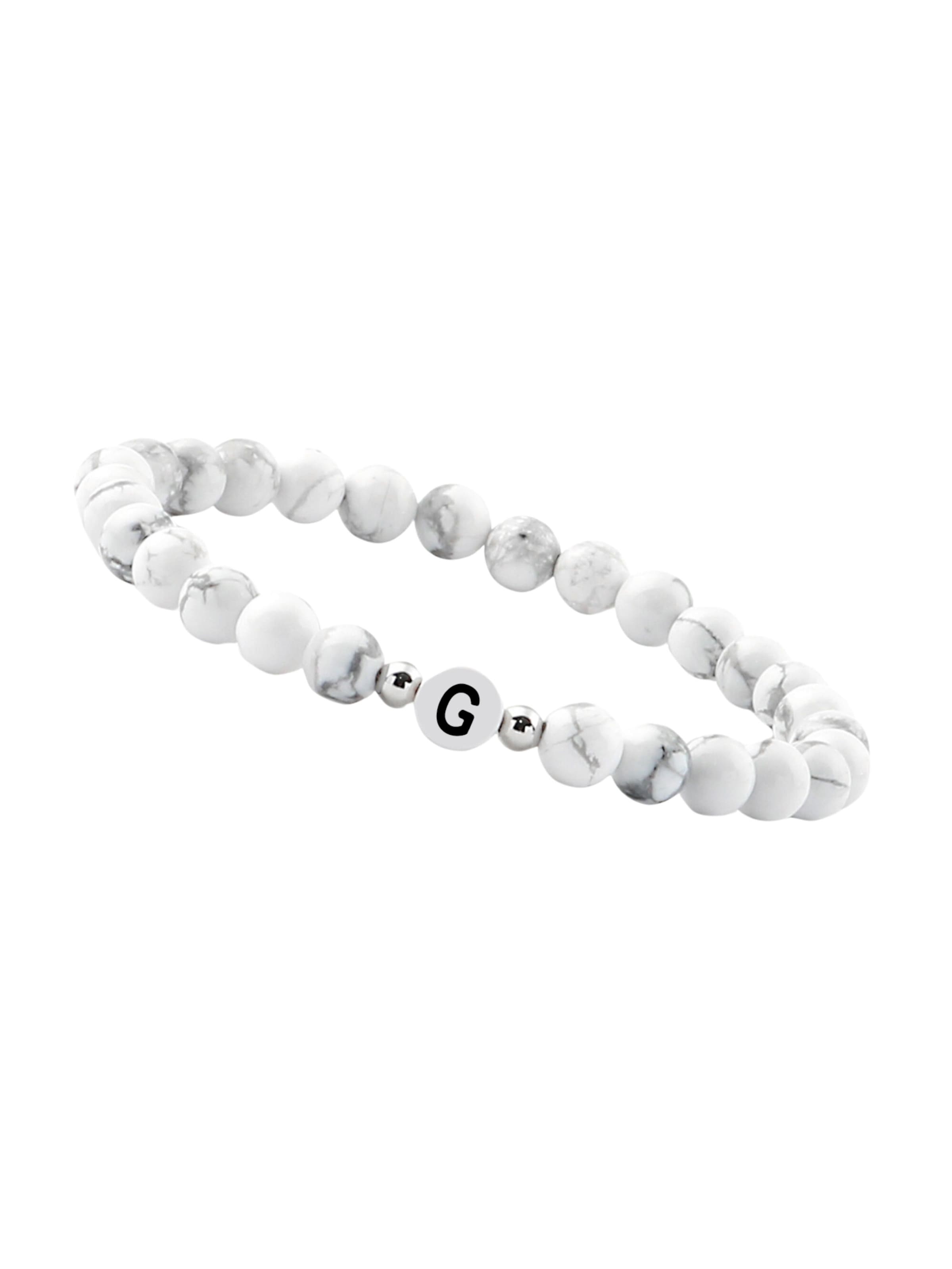 GOOD.designs Bracelet in White: front