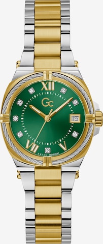 Orologio analogico 'IronClass' di Gc in argento: frontale