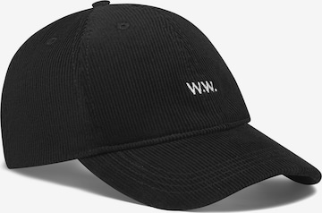 Casquette WOOD WOOD en noir : devant