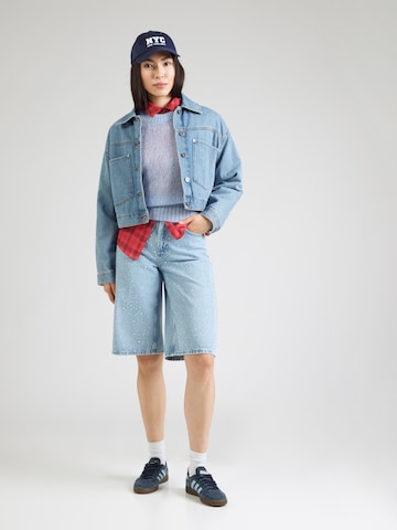PIECES Loose fit Jeans 'PCNOEL' in Blue